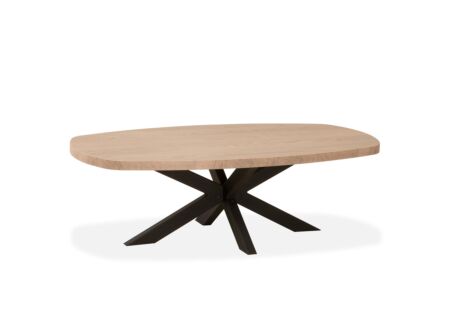 Salontafel Costa 135x67cm - lamulux - misty oak