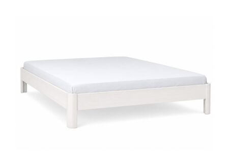 Bed Ventoux 180x200cm - beuk massief - wit