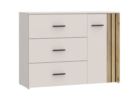 Commode Waikato 120x41x91cm - decor - mauvella eik/zand