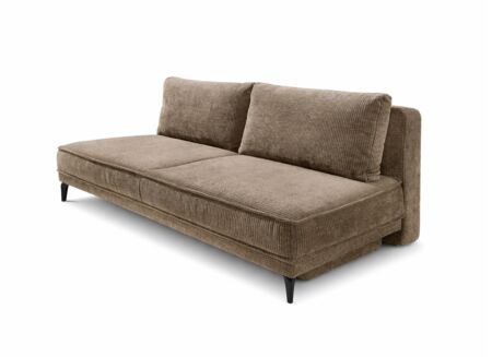 Zetelbed Maestro 2-persoons - stof - bruin