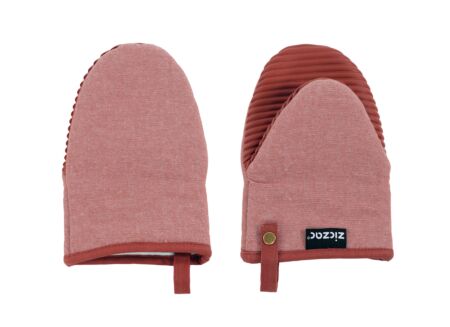 Ovenwant Silo Gripper 14x21,5cm - katoen - terracotta