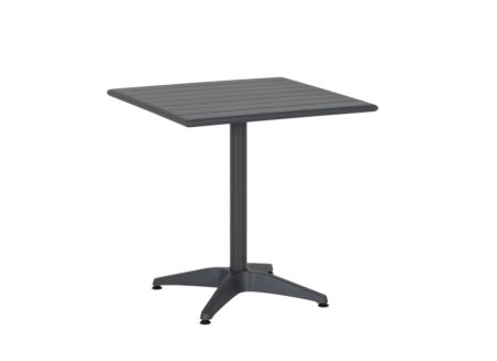 Tuintafel Lush 70x70x72cm - aluminium - antraciet