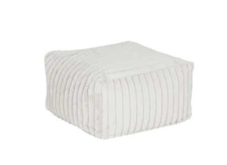 Zitzak Nooki 50x50cm - polyestervezel - lichtgrijs