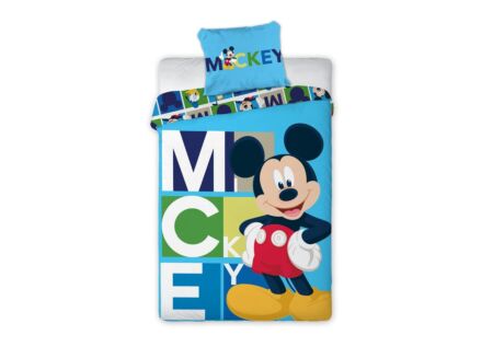 Dekbedovertrek Mickey 140x200cm microvezel