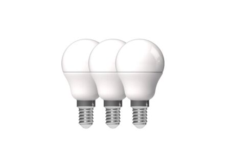 Ledlamp Bol 1,8W E14 - 3 stuks