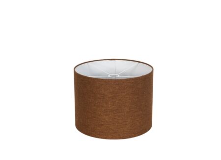 Lampenkap Ø30cm - stof - koper