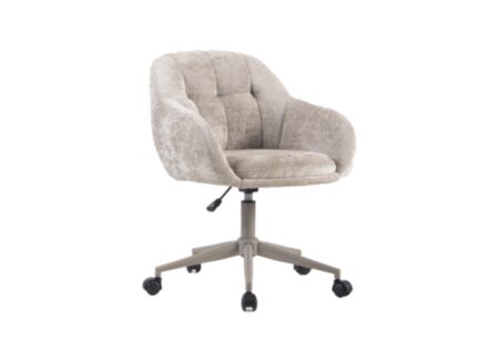 Bureaustoel Comfy 60x61,5x88,5cm - stof - beige