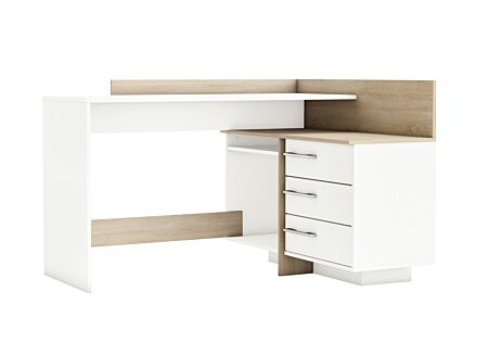 Hoekbureau Thales 128x106x83,5cm