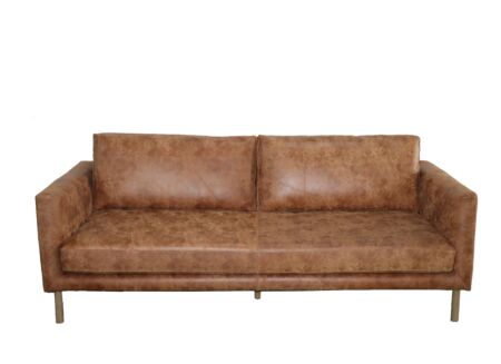 3-zits zetels Escorial - leder - cognac
