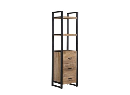 Boekenrek Sanguine 55x40x200cm