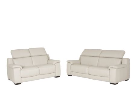 Zetel Grass 2,5+2-zit - leder - frost