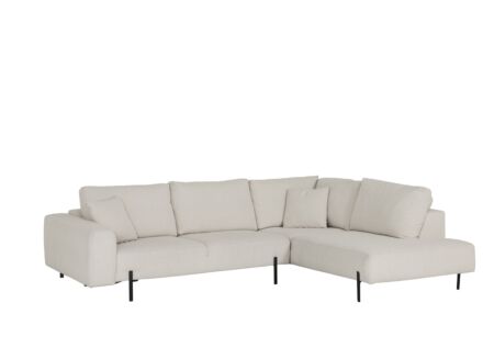 Hoeksalon Celaya 298x223cm - stof - ecru