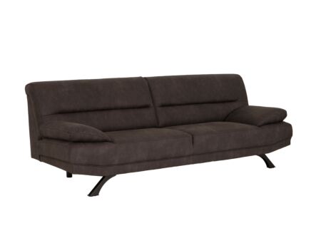 Zetel Bruno 3-zit - stof - antraciet