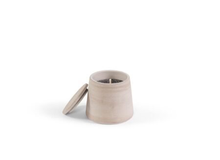 Geurkaars outdoor rozemarijn Ø16x15cm - terracotta - grijs