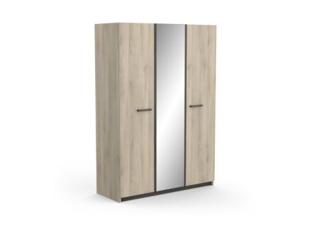 Kleerkast Watson 134cm - decor - kronberg eik/ waterford eik