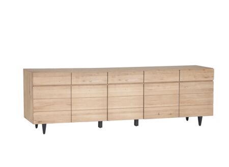 Dressoir Palacio 250cm - eik massief & decor- naturel