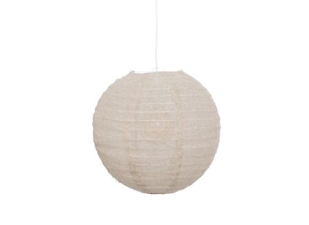 Hanglamp Jordy Bol Ø35cm - linnen - beige