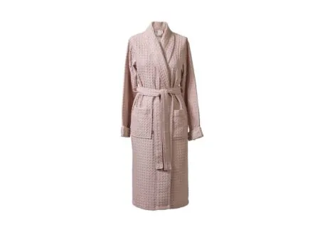 Peignoir Viggo  L coton vieux rose - Peignoir Viggo  L coton vieux rose