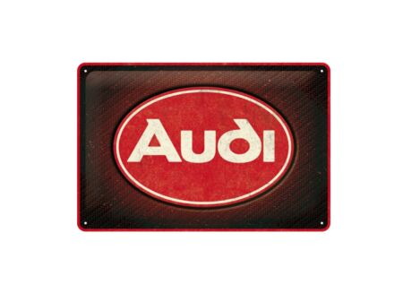 Plakkaat 20x30cm Audi