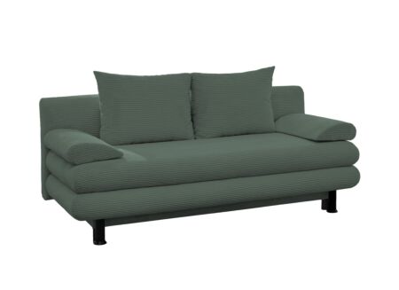 Zetelbed Bern SO240  2 persoons - stof - groen