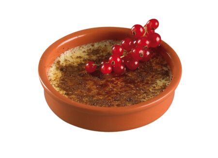 Schaal Crème brulée Ø12cm, set van 4