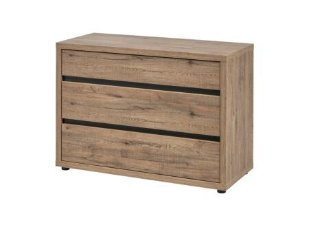 Commode 120x46x77cm - decor - scarlet eik