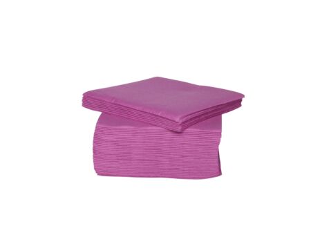 Serviette CT Prof 25x25cm paars, 40 stuks