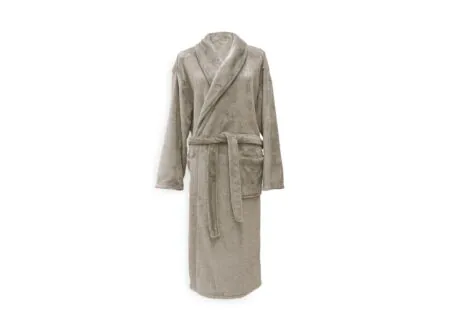 Badjas M flanel shady sand