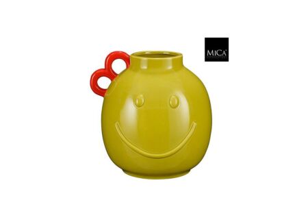Vaas Duke Smiley H26cm - dolomiet - oker