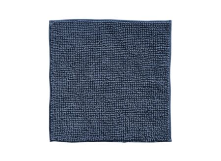 Badmat Indiana 50x50cm - chenille - blauw