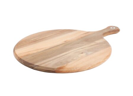 Serveerplank Essential Ø33cm - acacia massief - naturel