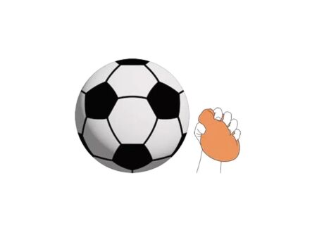 Knuffel Squichy Football