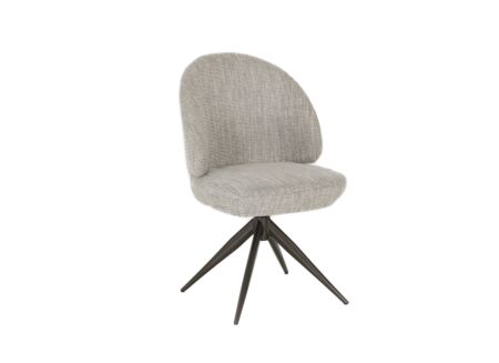 Draaistoel Wave polyestervezel - grijs