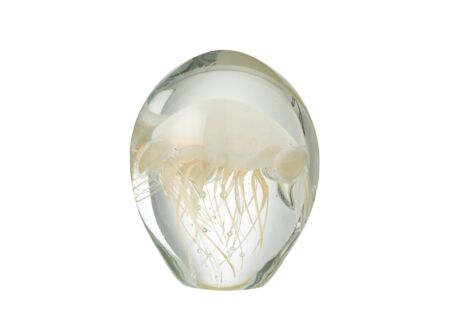 Deco Presse Papier Calypso H12,5cm - glas - transparant