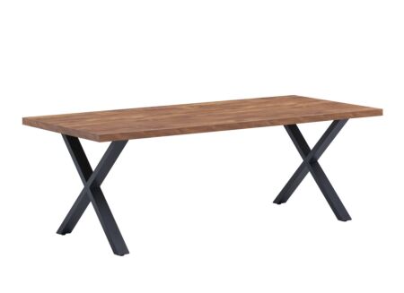 Tafel Ensor 220x95cm - meubelplaat - acacia