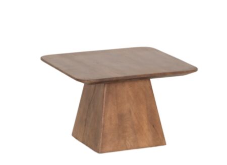 Salontafel Bocadillo 60x60cm - mango massief - bruin