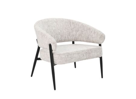 Stoel Gozo 72,5x73x75cm - polyestervezel - beige