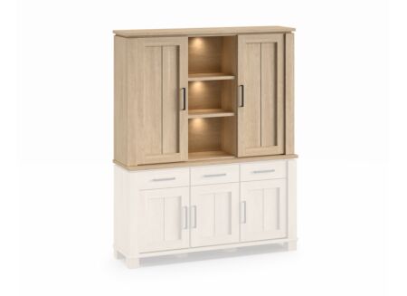 Opzetstuk Alba 162cm - decor - sand oak nature