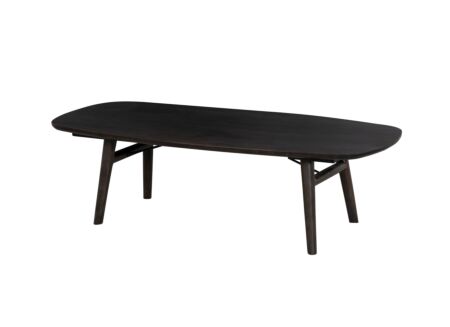 Salontafel Aura 140x70cm - acacia massief - espresso