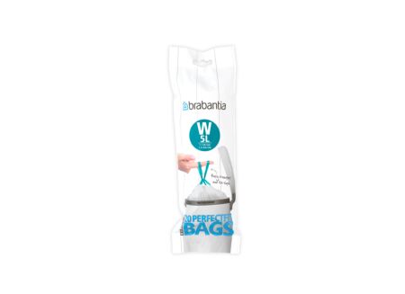 Afvalzak Brabantia 5L maat W 20 stuks