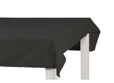 Tafelkleed Teflon 200x200cm - stof - zwart
