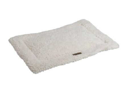 Hondenkussen Curl Plush L 88x55cm - polyester - wit