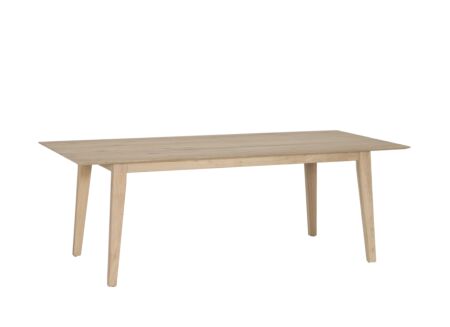 Tafel Legato 220x100cm - eik massief - naturel