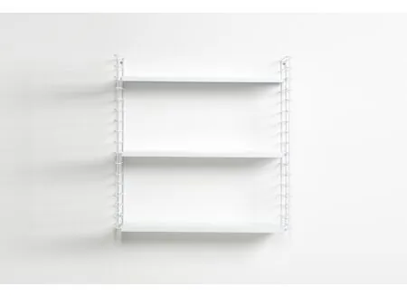 Étagère murale Tomado 70x21x68cm blanc - Étagère murale Tomado 70x21x68cm blanc