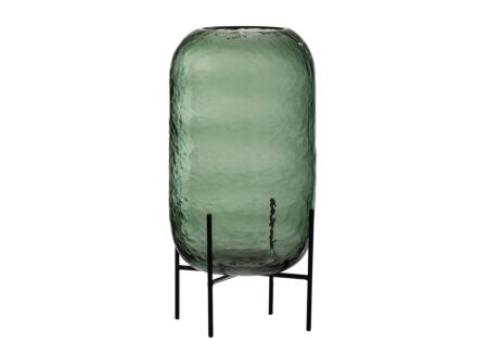 Vaas Oneffen glas H30cm
