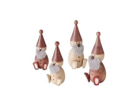 Figuur Santa Jürgo H10/12cm set van 2
