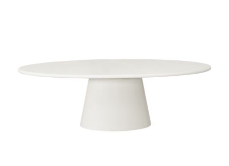 Tafel TF2402  240x120cm - cementex - wit