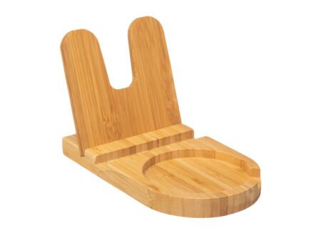 Kookboekhouder H12,5cm - bamboe - naturel