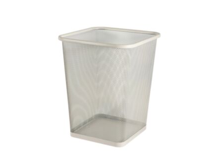 Papiermand Stick 25x19x31,5cm - mesh - beige