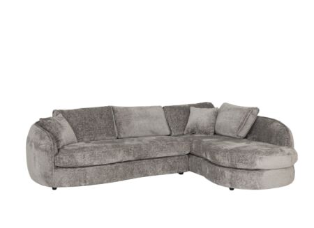 Hoeksalon Space 313x224cm - stof - drizzle